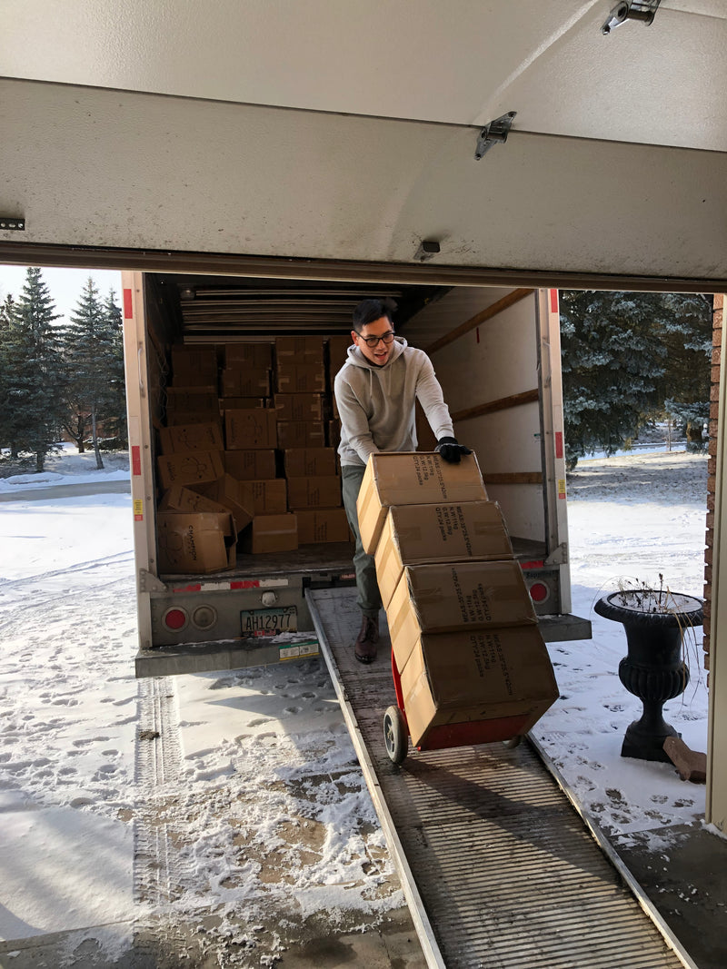 One of the first shipments!