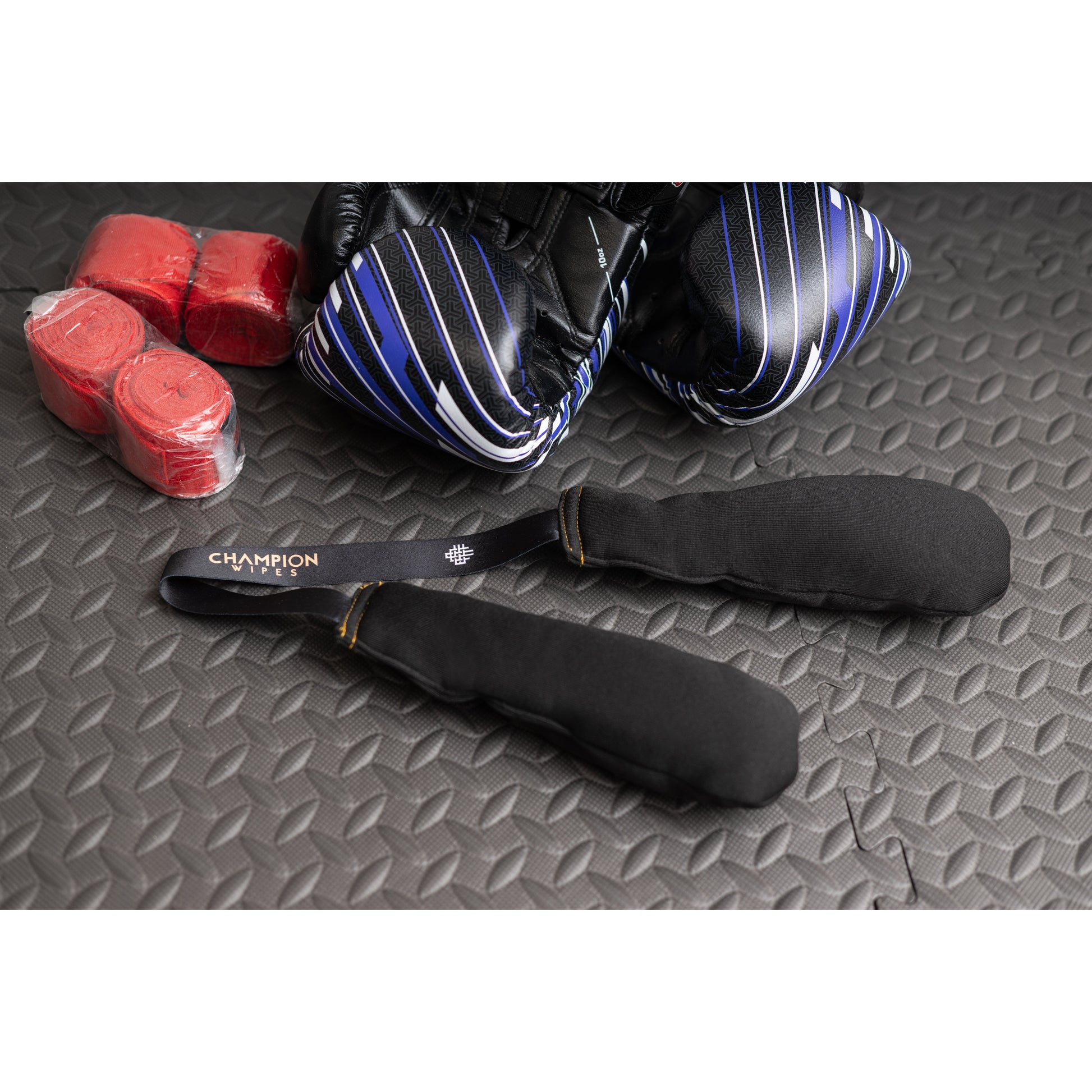 Champion Wipes™ Glove Deodorizer & Odor Absorber “Nunchuck” – Scented Dual Bamboo Charcoal Pouches with Hanging Strap for Gloves, Shoes, Bags & Cars - Champion Wipes