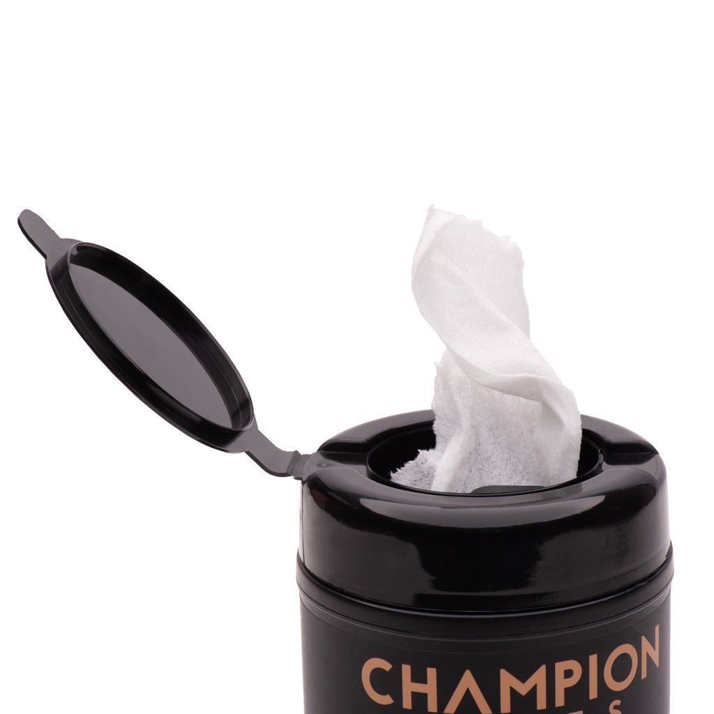 Boxing Glove Cleaning Wipes - 45 Wipes | Unscented - Champion Wipes
